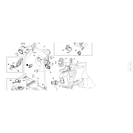 RÜCKLICHT M. FUNKTION KABELGEBUNDEN ORIGINAL KUBOTA GIANNI FERRARI 91101100005