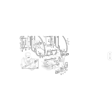 Original Kubota T5-6 Frontscheinwerfer GF 00.40.00.2190