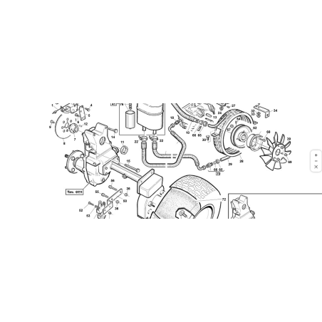 ABA-KLEMME 15X24X12 COD.080673 ORIGINAL KUBOTA GIANNI FERRARI 00111810006