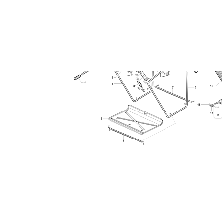 ORIGINAL KUBOTA GIANNI FERRARI COLLECTION KORBBODEN 89001000032