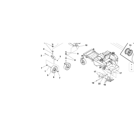 CAGE DE ROULEMENT KUBOTA GIANNI FERRARI D'ORIGINE 93100423201