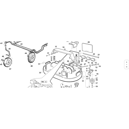 AUTOMATISCHE RINGMUTTER M17x1 6S ZNT ORIGINAL KUBOTA GIANNI FERRARI 00111170001
