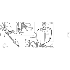 ANILLO DE BLOQUEO DE LA BOMBA DEL MOTOR ORIGINAL KUBOTA GIANNI FERRARI 00111990062