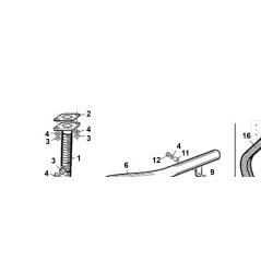Exhaust manifold gasket LDW ORIGINAL KUBOTA GIANNI FERRARI 00.55.04.0050
