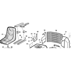 GUIDE INFÉRIEUR GAUCHE AVEC TROUS DE RÉGLAGE ORIGINAL KUBOTA GIANNI FERRARI 00777850004 | NewgardenParts.com