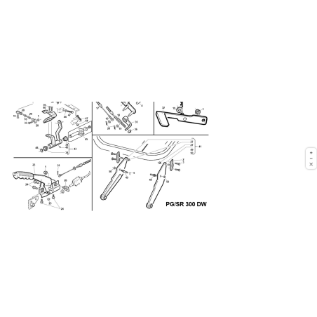 Original KUBOTA GIANNI FERRARI PG-W Lift Arm Kit 95599590000