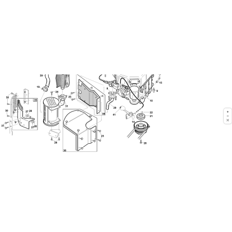 KIT MANETTINO DI CAVO ACC. ORIGINALE KUBOTA GIANNI FERRARI 95599410000