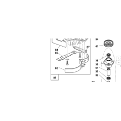 20 SRZ150 MULCHING BLADE ORIGINAL KUBOTA GIANNI FERRARI 93101000001
