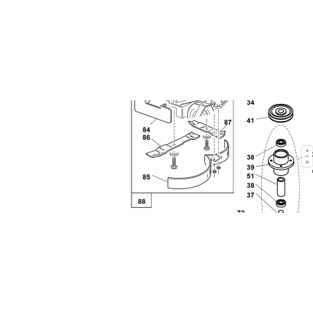 20 SRZ150 MULCHMESSER ORIGINAL KUBOTA GIANNI FERRARI 93101000001
