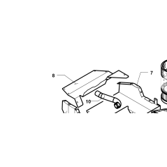 ORIGINAL LACKIERTES FÖRDERBAND OBERBLECH KUBOTA GIANNI FERRARI 94011000004