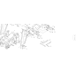 LAMIERINO POSTERIORE COMP. RINF. CESTO ORIGINALE KUBOTA GIANNI FERRARI 91001610000