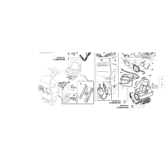 AMPOULE D'ORIGINE KUBOTA GIANNI FERRARI 00777800152 12V 45/40W