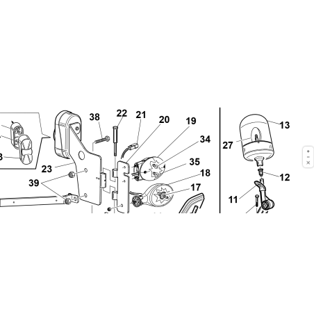 AMPOULE D'ORIGINE KUBOTA GIANNI FERRARI 00777800178 12V P21W