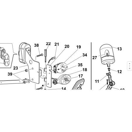 AMPOULE D'ORIGINE KUBOTA GIANNI FERRARI 00777800180 H1 12V 55W