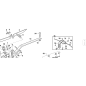 LEVIER POUR ROULEMENT D'ORIGINE KUBOTA GIANNI FERRARI PZ95550000007