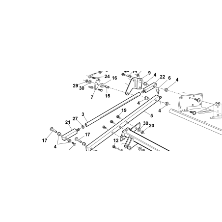 ORIGINAL KUBOTA GIANNI FERRARI 94500840000 PRESSKORB ÖFFNUNGSRÜCKLAUFHEBEL