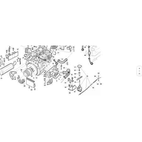 MANETTINO DI CAVO ORIGINALE KUBOTA GIANNI FERRARI 95418110000