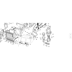 KUBOTA GIANNI FERRARI 92006200000 POIGNÉE COMPLÈTE AVEC CÂBLE D'ORIGINE | NewgardenParts.com