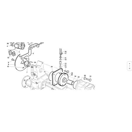 1/4 ORIGINAL KUBOTA GIANNI FERRARI 00777600188 PRESS MALE