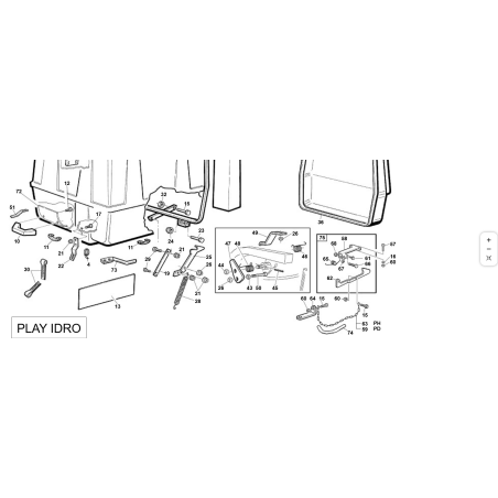 RESSORT D'OUVERTURE DE PANIER ORIGINAL KUBOTA GIANNI FERRARI 95002000003