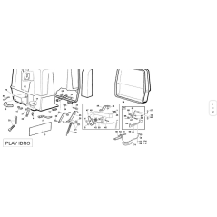 ORIGINAL KUBOTA GIANNI FERRARI LEFT BASKET CLOSING SPRING 95060000010 | NewgardenParts.com
