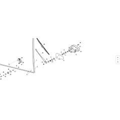 WIPER MOTOR ITALTRGI 105° ORIGINAL KUBOTA GIANNI FERRARI 95187100145