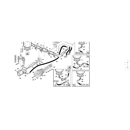 1/4 GAS coupling nipple ORIGINAL KUBOTA GIANNI FERRARI 00.41.00.0450