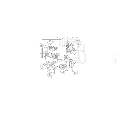Axe de pédale avant d'origine Kubota T4 GF 01.40.00.2040