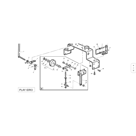 ORIGINAL KUBOTA SPANNSTIFT GF 95042130001