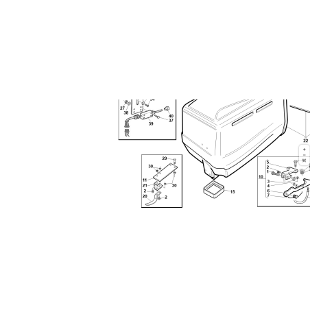 ORIGINAL KUBOTA GIANNI FERRARI KORBFEDER-VERSTÄRKUNGSPLATTE 95143000001