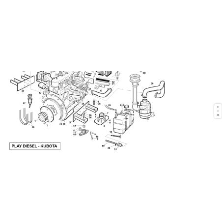 SILENT-B.COMP.-STÜTZPLATTE ORIGINAL KUBOTA GIANNI FERRARI 95124210000