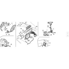 ORIGINAL KUBOTA GIANNI FERRARI 95162000002 ZNT ROTARY LAMP BEFESTIGUNGSPLATTE
