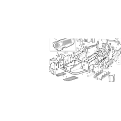 PIATTO RIBALTAMENTO RASAERBA ZNT ORIGINALE KUBOTA GIANNI FERRARI 95303000024 | NewgardenParts.com