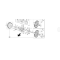 PIATTO RINVIO STERZO ORIGINALE KUBOTA GIANNI FERRARI 94500000029
