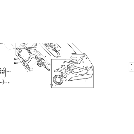 PIATTO RITEGNO CINGHIE  ZNT ORIGINALE KUBOTA GIANNI FERRARI 95301220000
