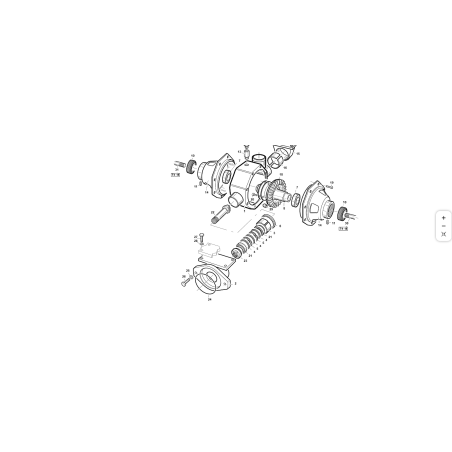 Pignone differenziale post.Z-7 T4 ORIGINALE KUBOTA GIANNI FERRARI 01.40.00.1590 | NewgardenParts.com