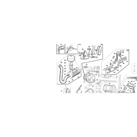 "Prefilter ""Vortex""" ORIGINAL KUBOTA GIANNI FERRARI 00.32.03.0190