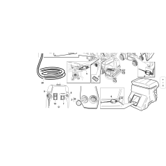 ORIGINAL KUBOTA GIANNI FERRARI 00777800137 SCHEINWERFER 0001.1108