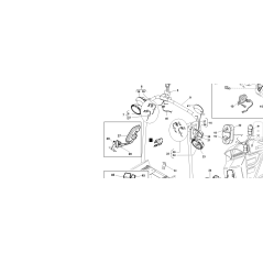 ORIGINAL KUBOTA KABELGEBUNDENER RECHTER ABBLENDSCHEINWERFER GF 91107100001