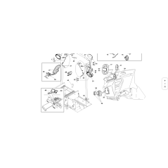 ORIGINAL KUBOTA GIANNI FERRARI 91101100002 SX CABALTO ABBLENDLICHT SCHEINWERFER