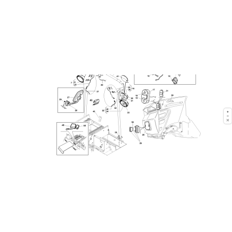 ORIGINAL KUBOTA GIANNI FERRARI 91101100002 SX CABALTO ABBLENDLICHT SCHEINWERFER