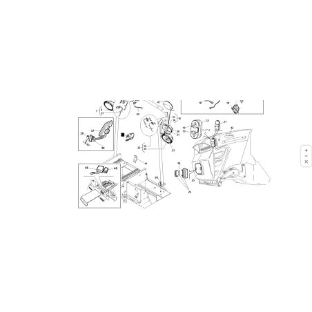 ORIGINAL KUBOTA GIANNI FERRARI KABELGEBUNDENES ABBLENDLICHT 91107100002