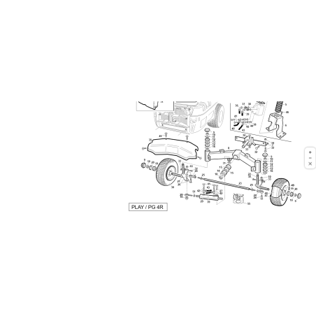 ORIGINAL KUBOTA GIANNI FERRARI 95097000007 ABS AXLE PROTECTION