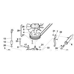 KUBOTA GIANNI FERRARI 94500000036 ORIGINAL HYDROSTATIC GROUP PULLEY | NewgardenParts.com