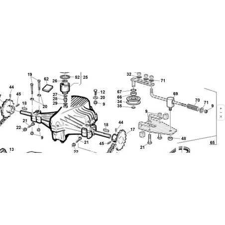POULIE TENDEUR HYDROSTATIQUE ORIGINALE KUBOTA GIANNI FERRARI 95500320000
