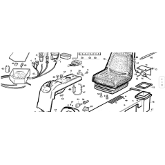 FASTON BUTTON 17.153.000.01 ORIGINAL KUBOTA GIANNI FERRARI 00777800106 | NewgardenParts.com