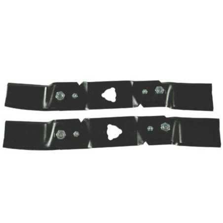 Blade 2 pieces ORIGINAL STIGA lawn tractor combi85 deck85 1134-9116-01 | NewgardenParts.com