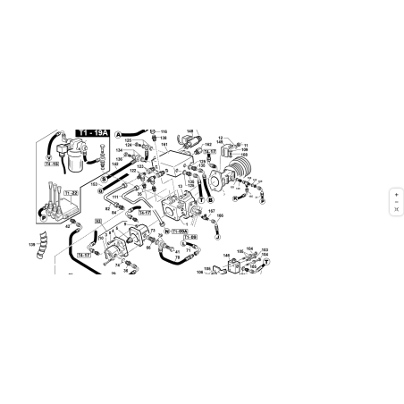 3-way fitting M.M.FG.1/4 GAS ORIGINAL KUBOTA GIANNI FERRARI 00.41.00.0350