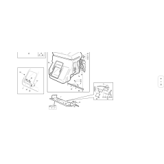 ORIGINAL KUBOTA GIANNI FERRARI 94500050002 HINTERES LÜFTUNGSKORBNETZ