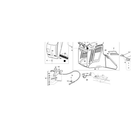 ORIGINAL KUBOTA GIANNI FERRARI KORBABDECKNETZ 91001271001